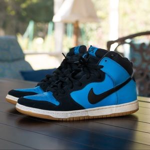 Nike SB Dunk High Hero Blue Sneaker Size 11